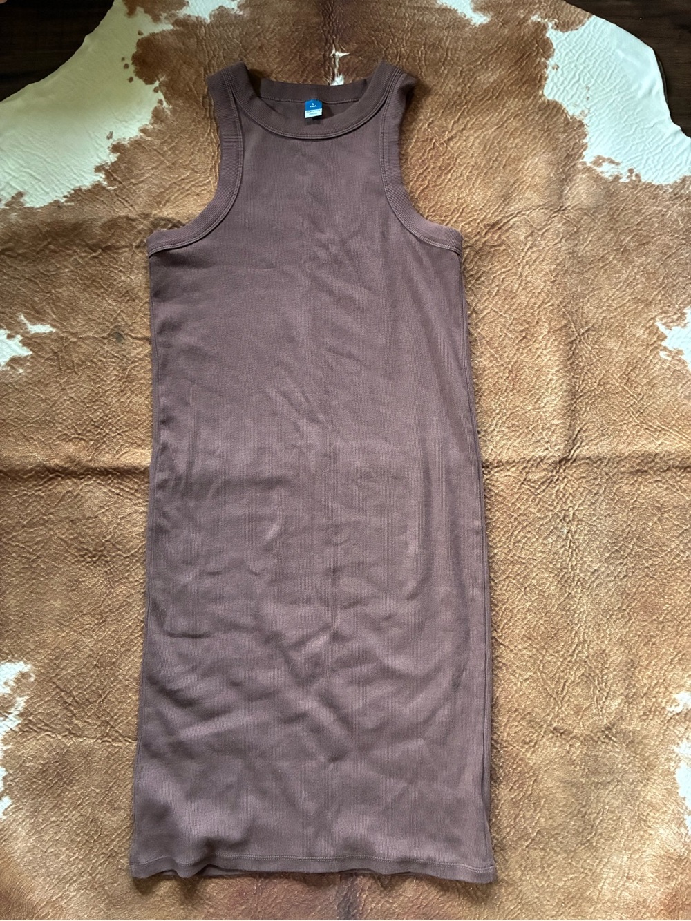 Old Navy Brown Sleeveless Tank Dress